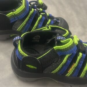 Keen Kids' Black and Blue Outdoor Sandals